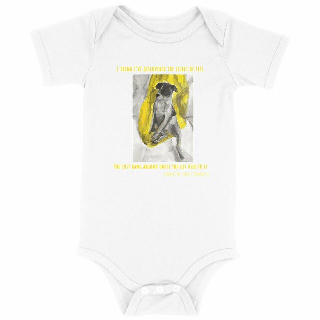 Image back The secret of Life : body bébé coton bio