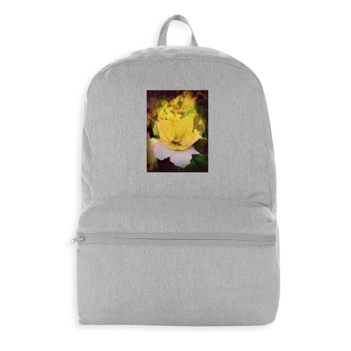 Image front sac à dos coton et polyester recyclés