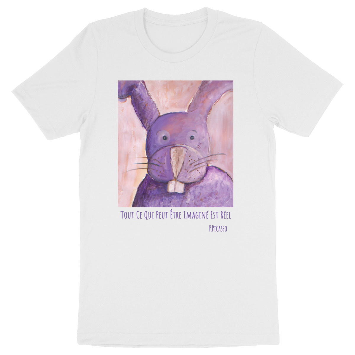 Image back Tout Ce Qui Peut Être Imaginé : T-shirt unisexe épais, 100% coton bio, multi-labels