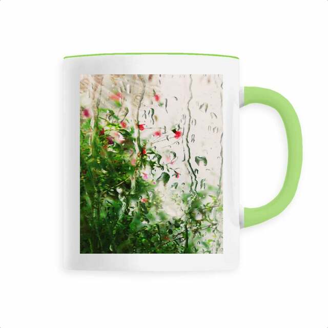 Image back Pluie des matins d'été... : mug céramique