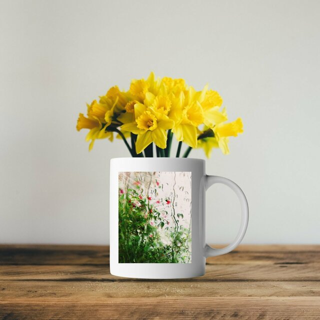 Image front Pluie des matins d'été... : mug céramique