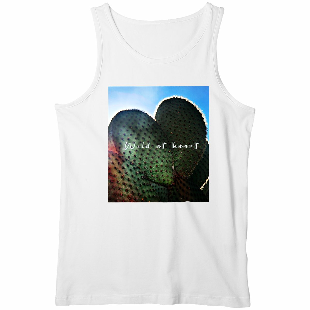 Image back wild at heart : débardeur homme coton bio