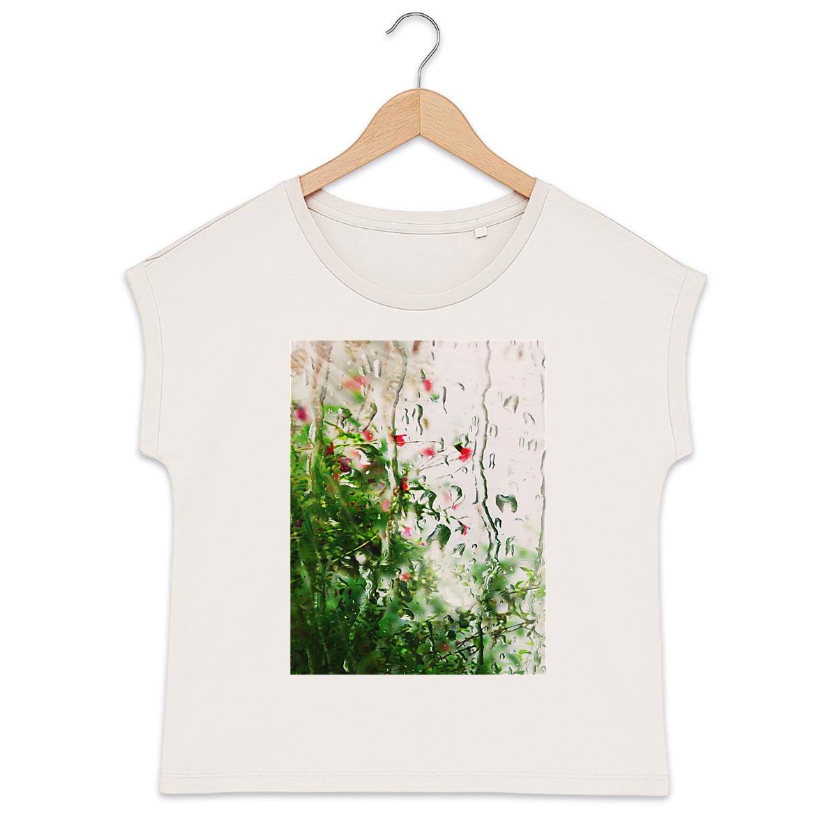 Image back T-Shirt femme Coton peigné bio