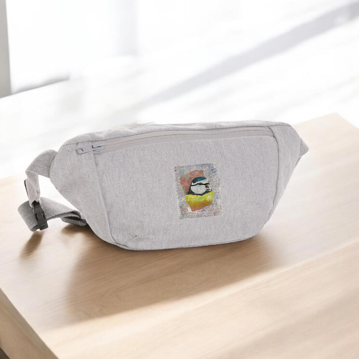 Image front Les maîtres du printemps : sac banane coton et polyester recyclés 