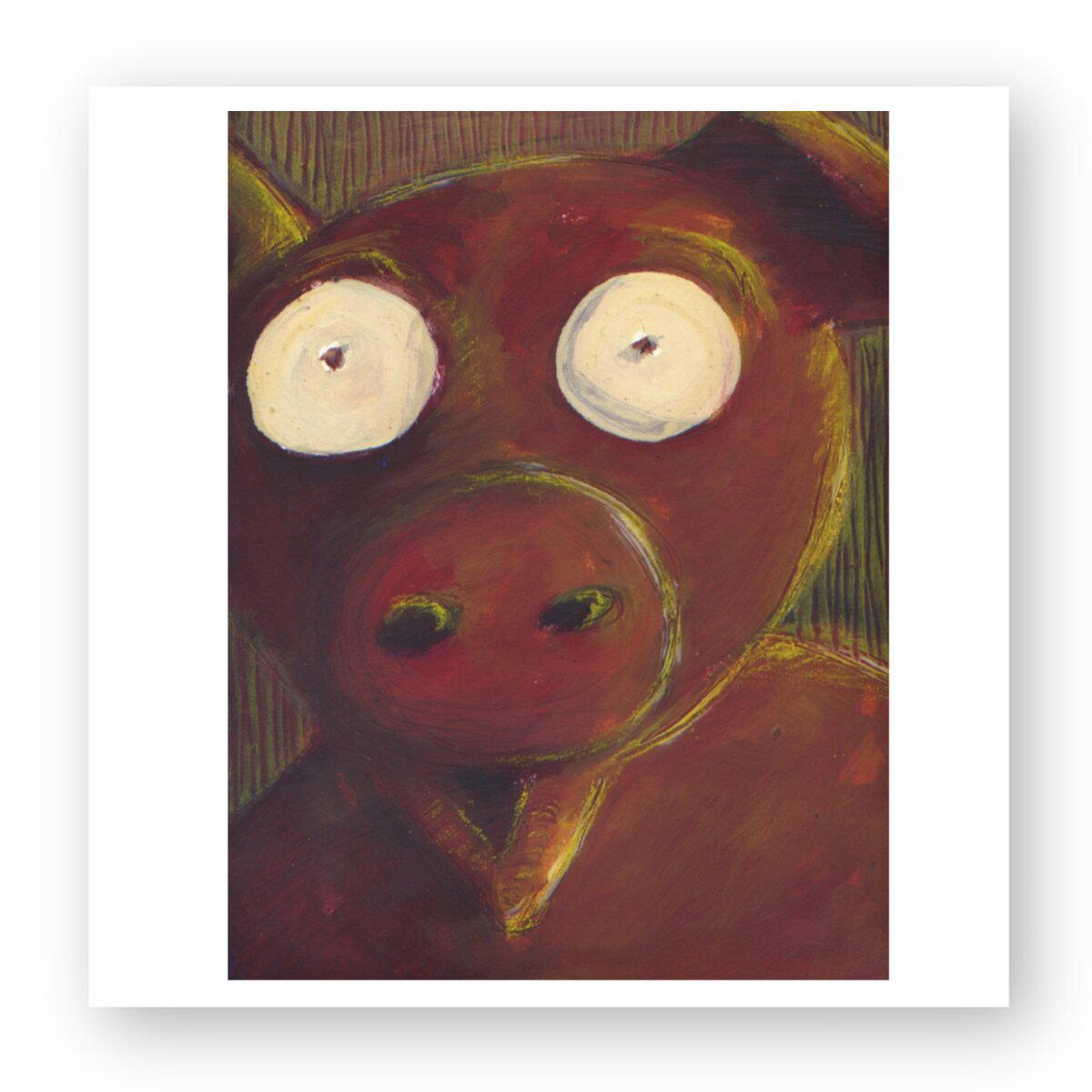 Image front Copains comme cochons : autocollant