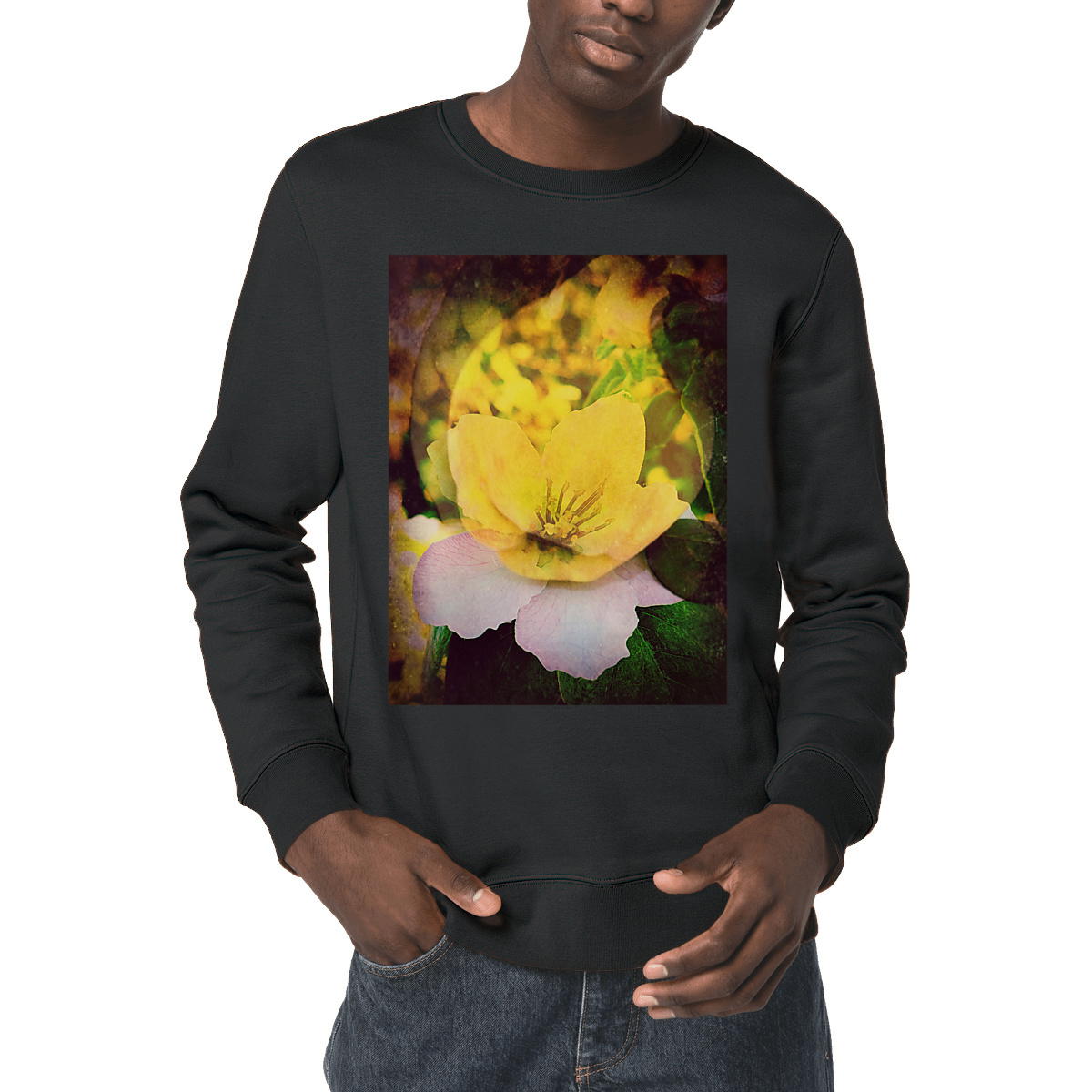 Image front fruit et fleur : sweet léger coton bio et polyester recyclé