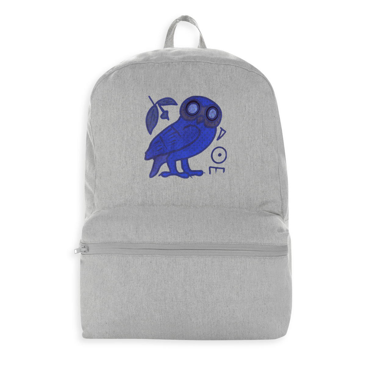 Image front La sagesse : sac à dos Coton et Polyester recyclés