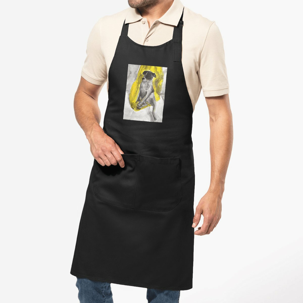 Image front The secret of Life : tablier coton bio