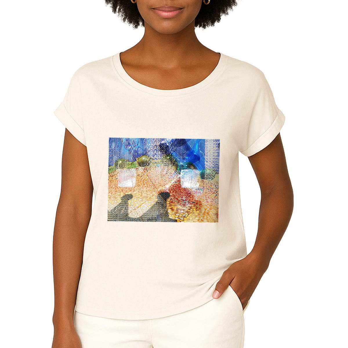 Image front Rien n'est inventé... : T-shirt coton peigné bio