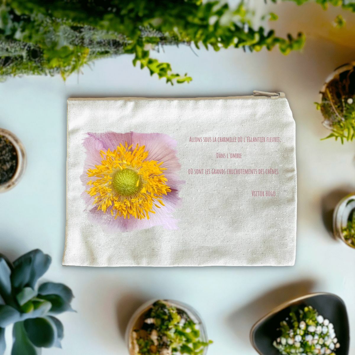 Image du produit Eglantier : Pochette en coton recyclé