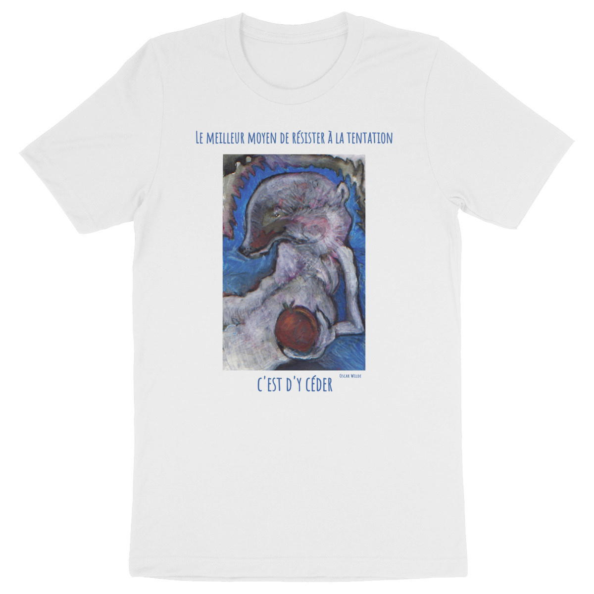 Image back Tentation  : T-shirt unisexe 100% coton bio multi-labels