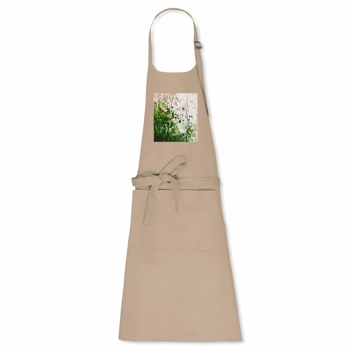 Image back Pluie des matins d'été... : tablier coton bio