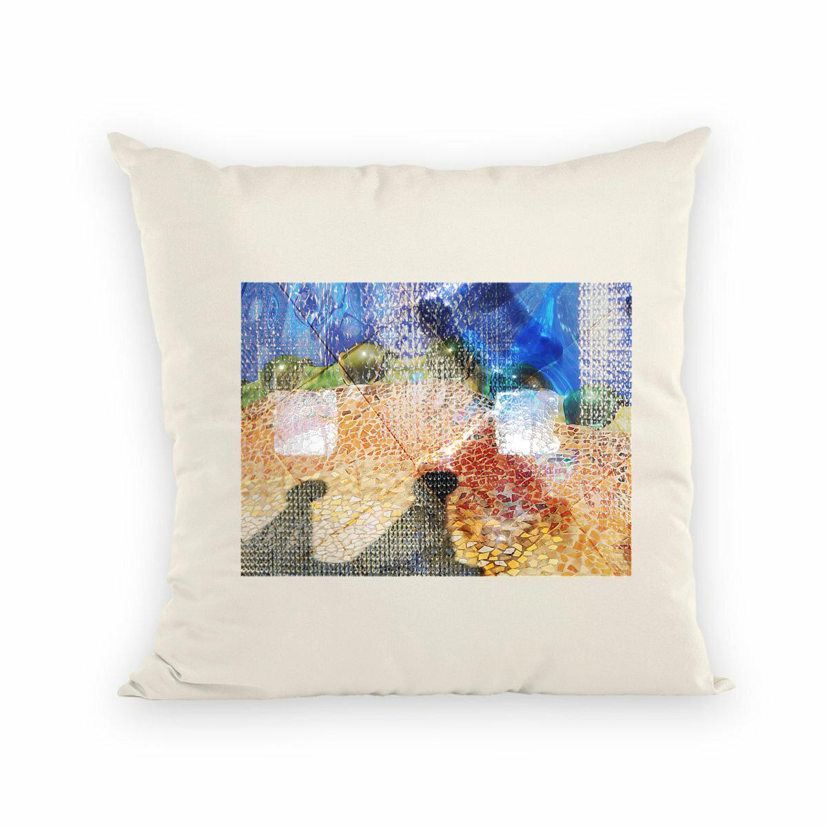 Image back Rien n'est inventé... : coussin label commerce équitable