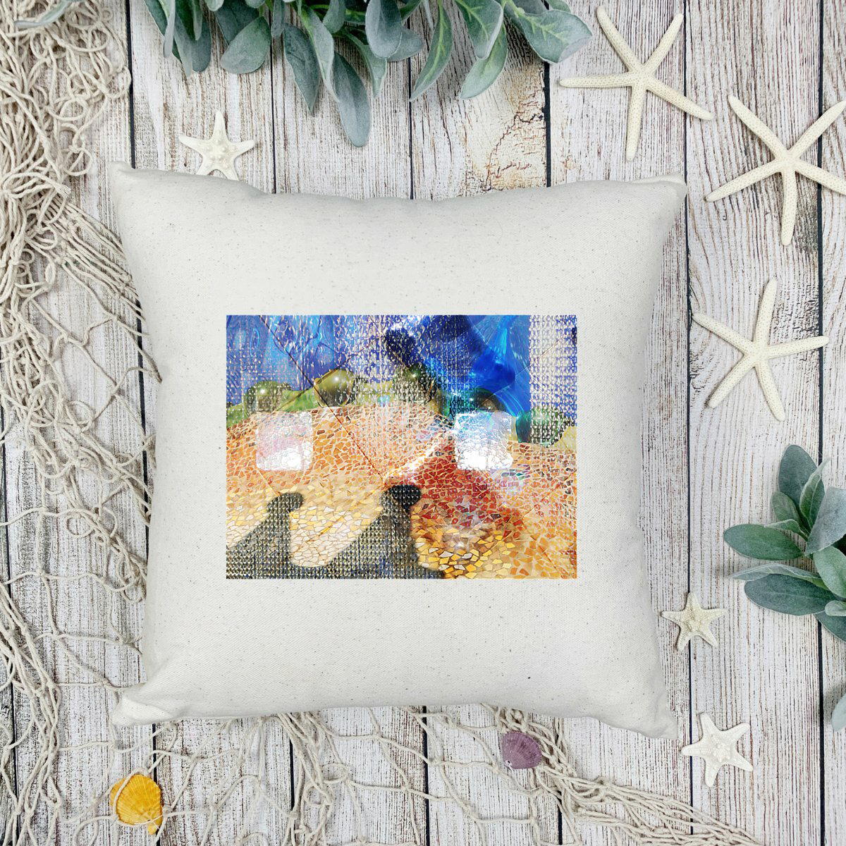 Image front Rien n'est inventé... : coussin label commerce équitable