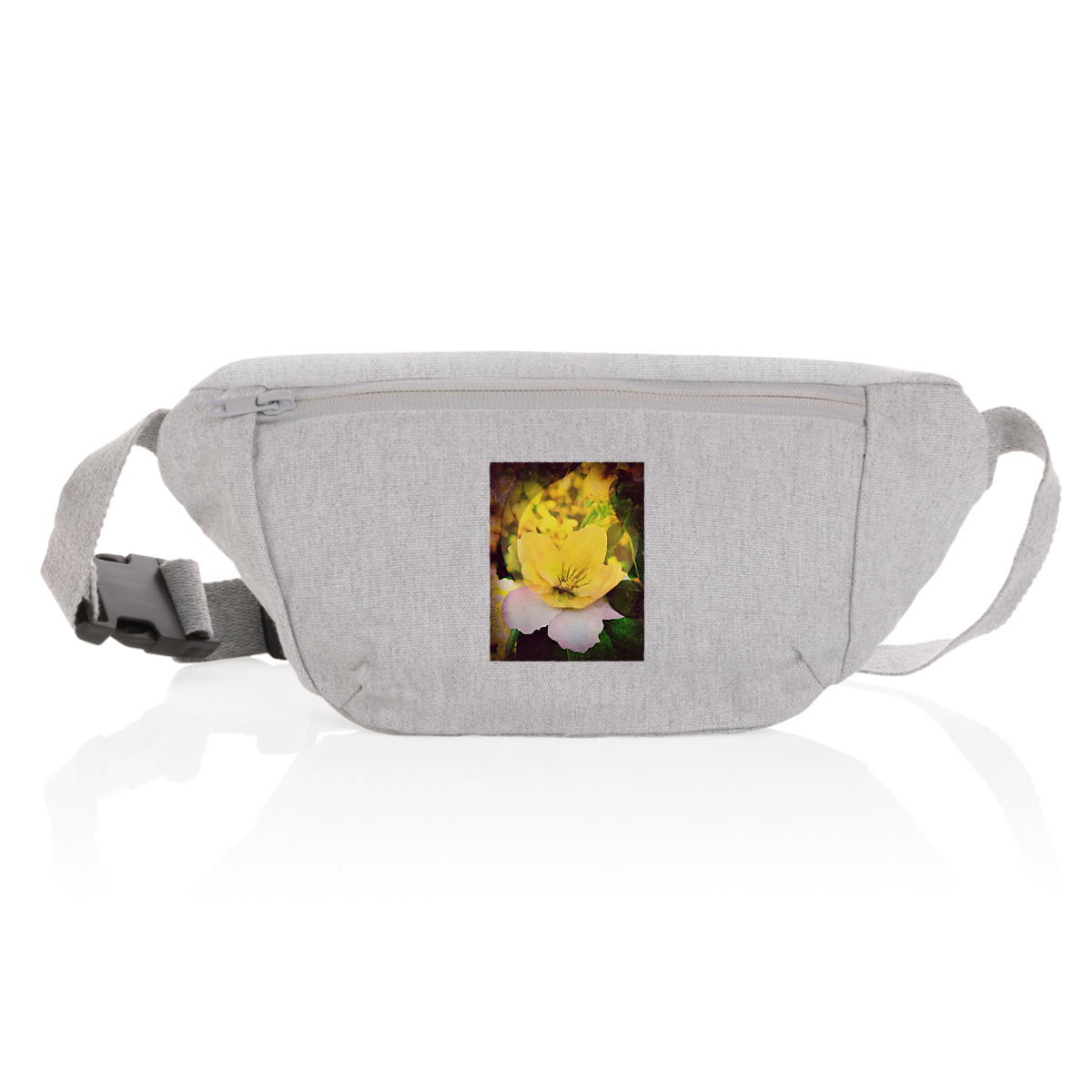 Image back fruit et fleur : banane coton et polyester recyclé