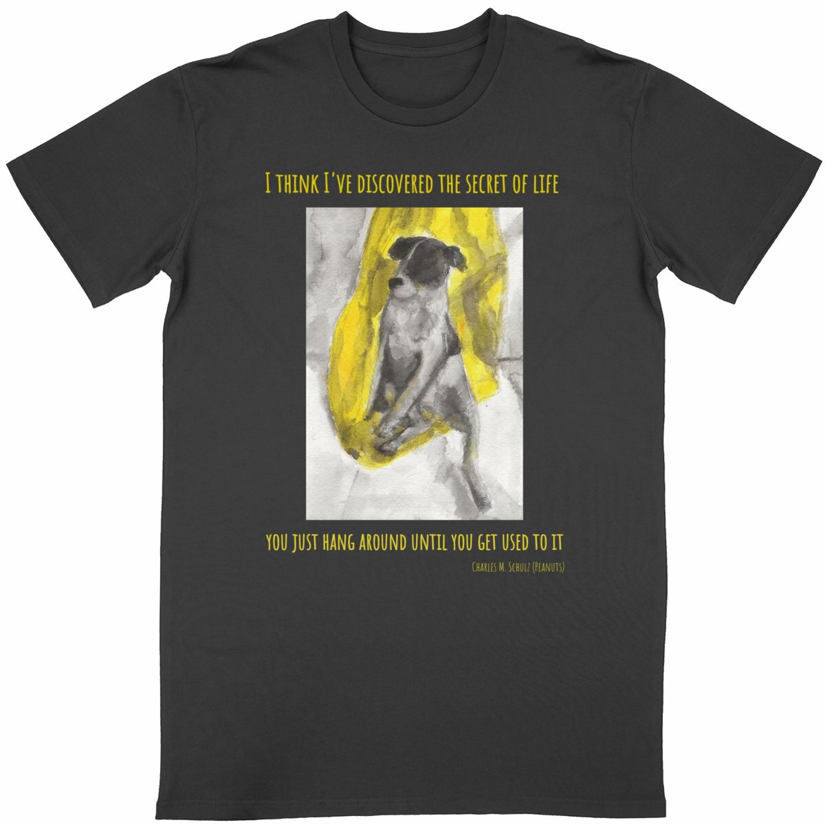 Image back The secret of Life :  T-shirt léger coton bio