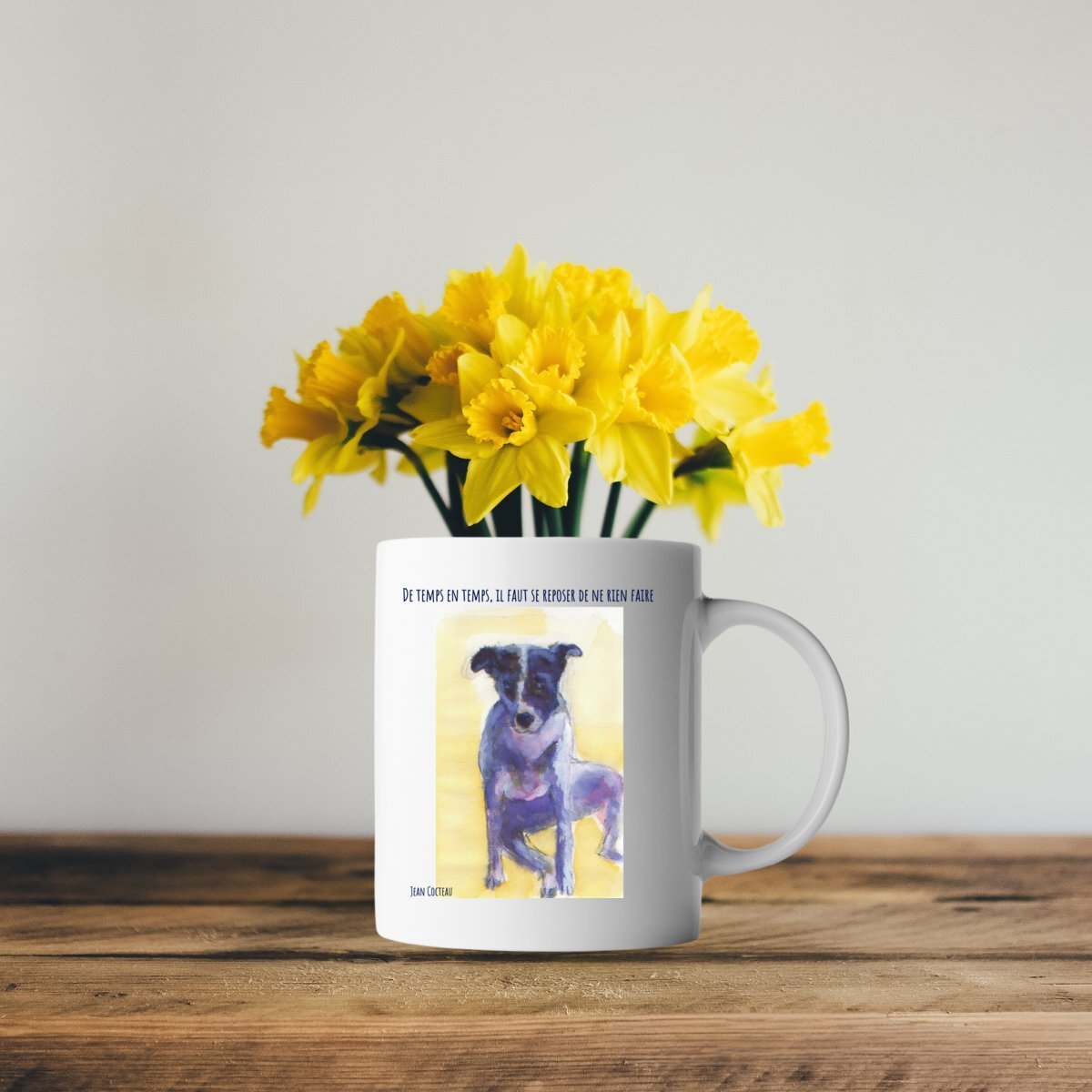 Image front Se reposer de ne rien faire : mug céramique