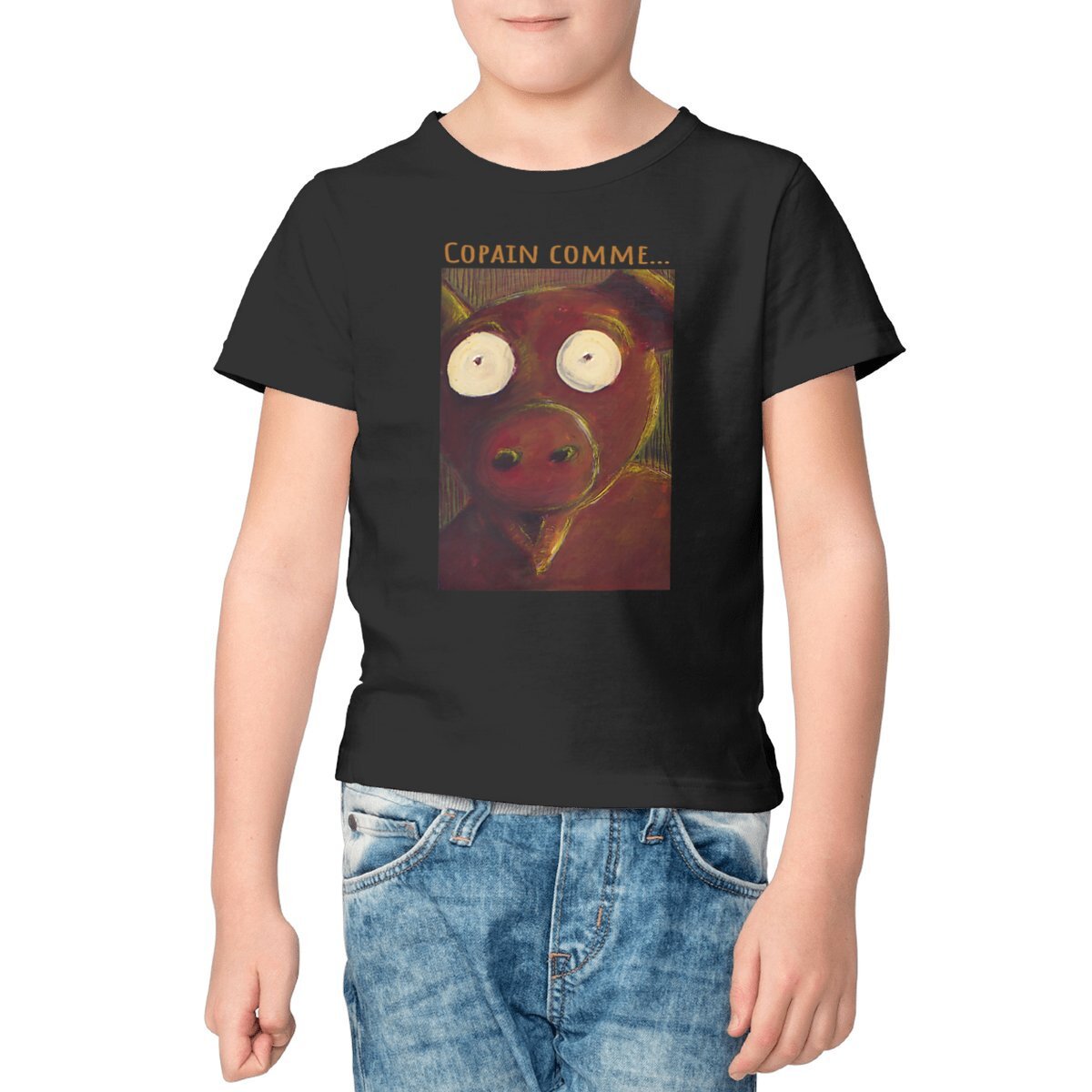 Image front Copain comme... T-shirt enfant 100% coton bio