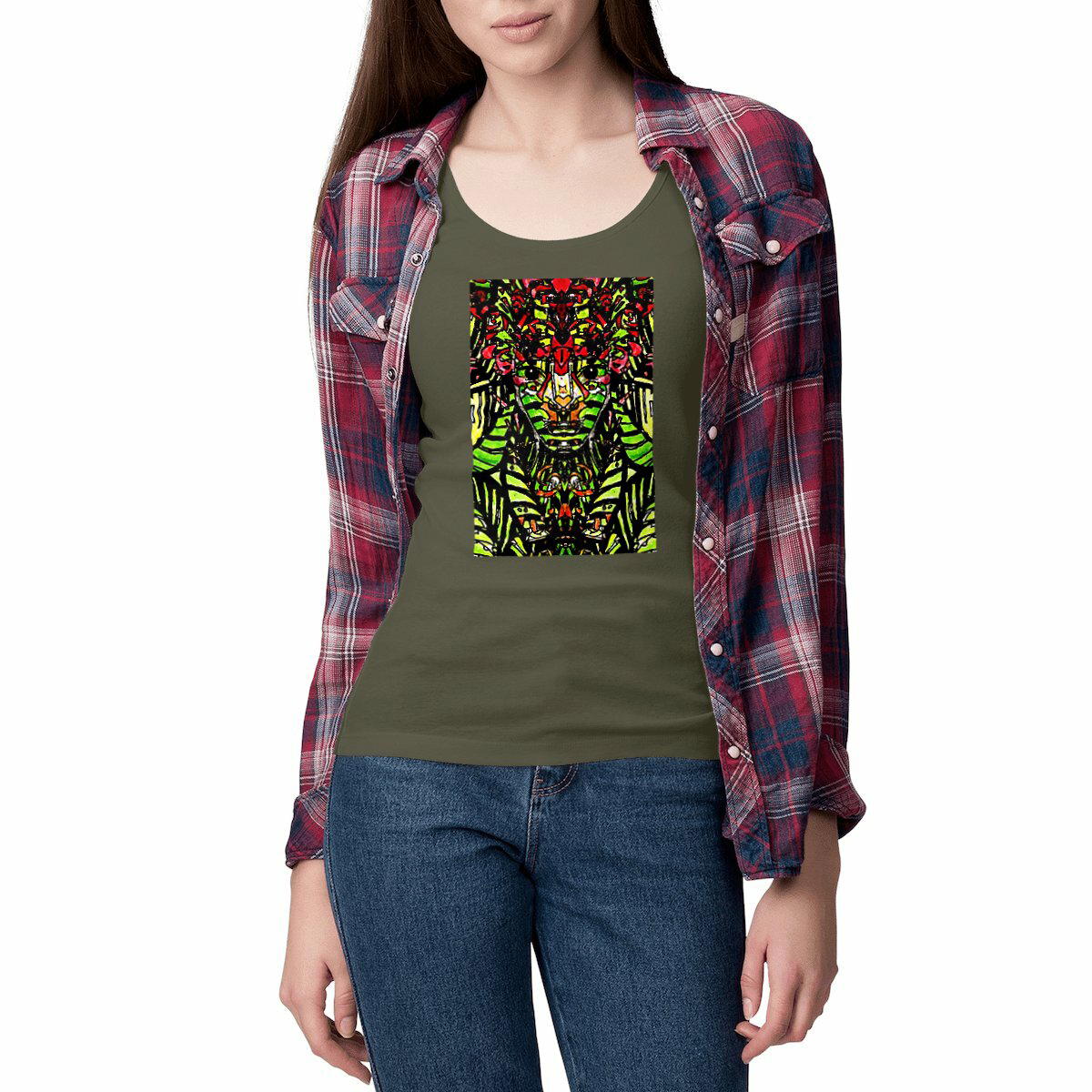 Image front Les couleurs de l’esprit : débardeur coton bio