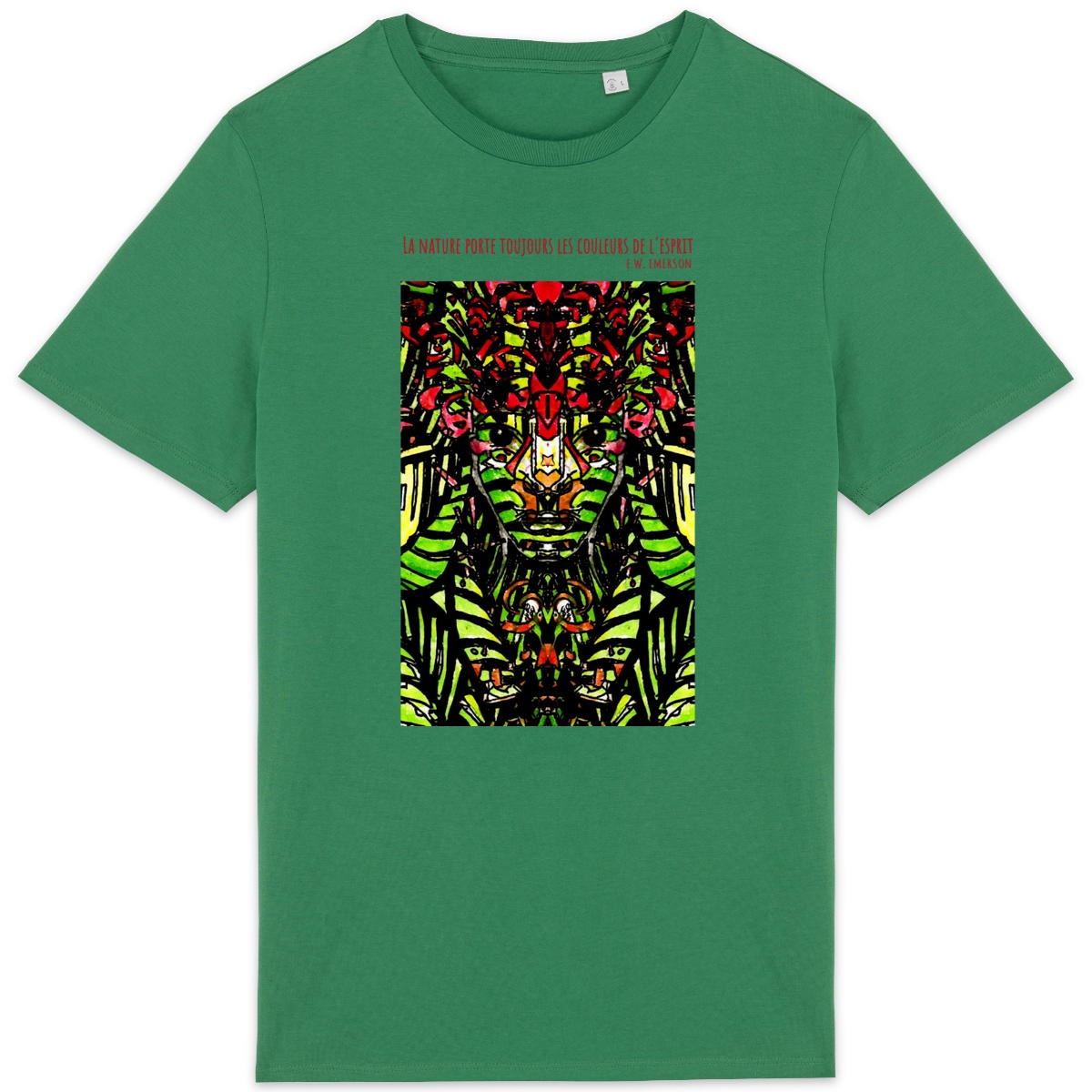 Image back Les couleurs de l’esprit : t-shirt coton bio