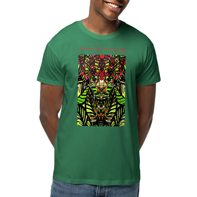 Image front Les couleurs de l’esprit : t-shirt coton bio