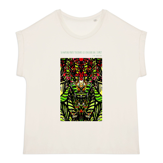 Image back Les couleurs de l’esprit : t-shirt coton bio Label Gots