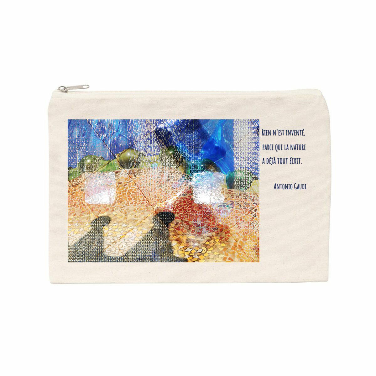 Image back Rien n'est inventé... : pochette coton recyclé