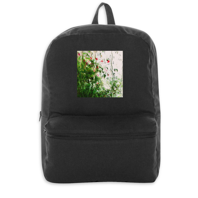Image back Pluie des matins d'été... : sac à dos coton et polyester recylclés