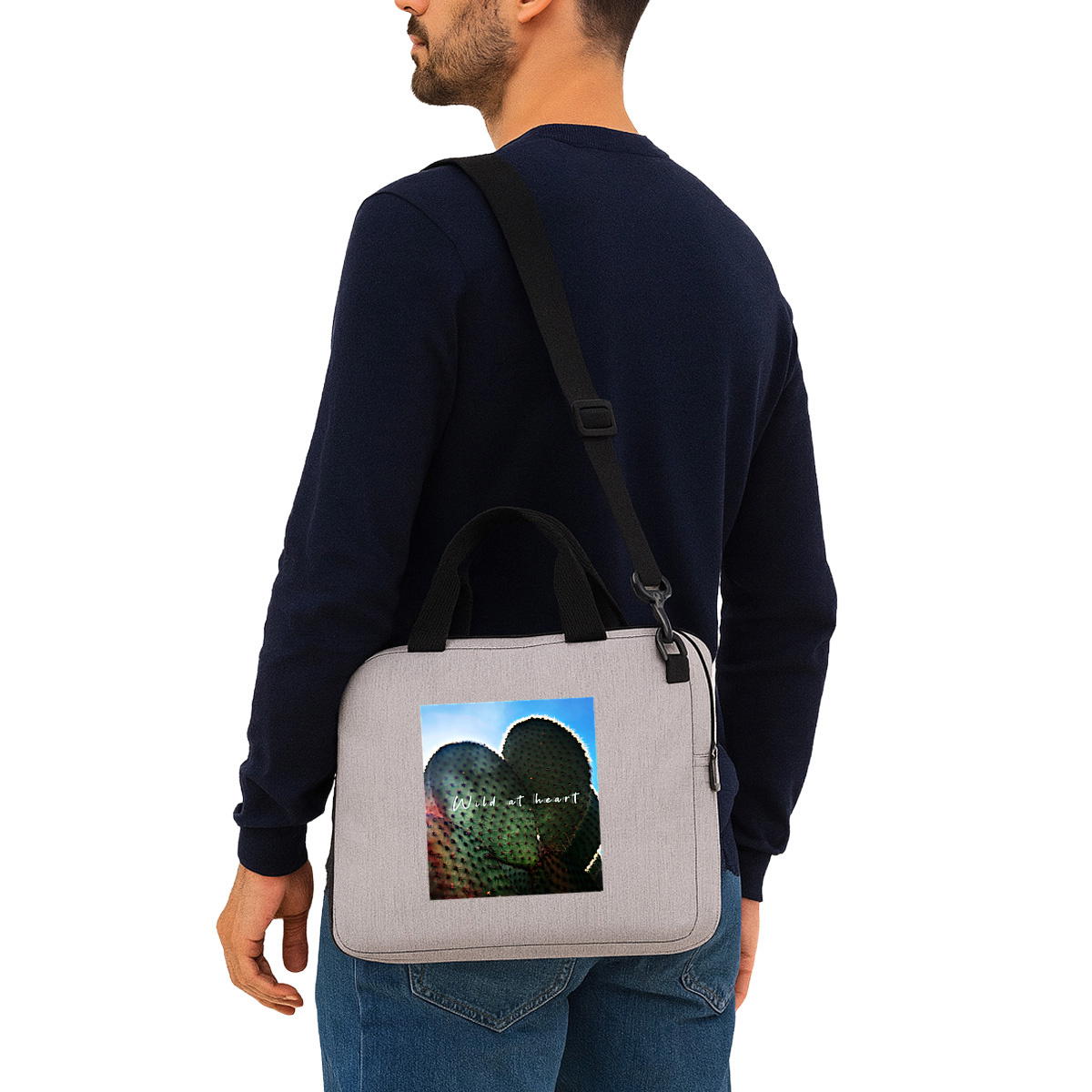 Image front Wild at heart : pochette ordinateur