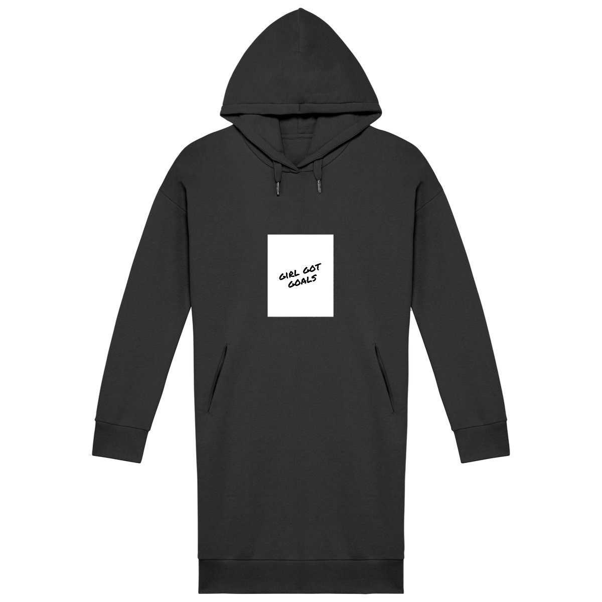 Image back Woman hoodie dress