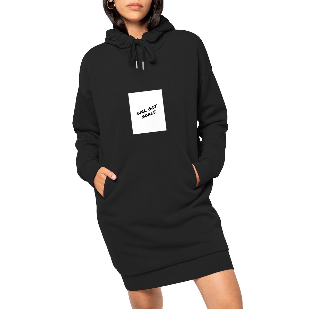 Image front Woman hoodie dress