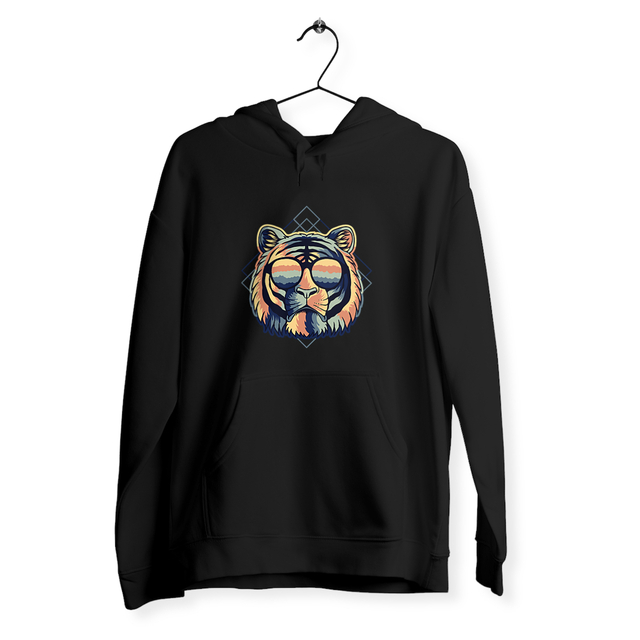 Image back Sweat unisexe tigre miami