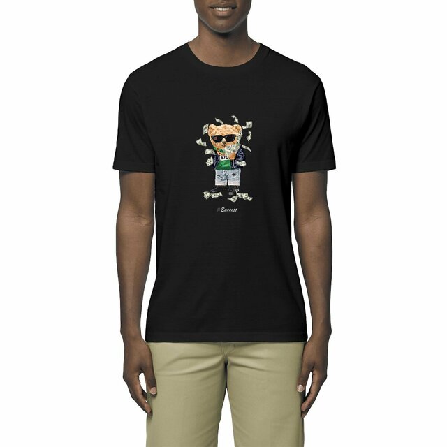Image front T-shirt homme Teddy success