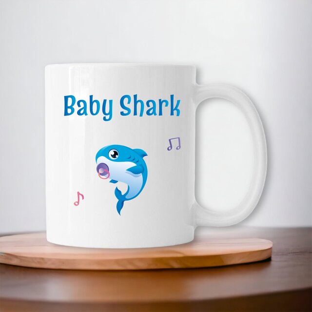Image front Mug céramique baby shark