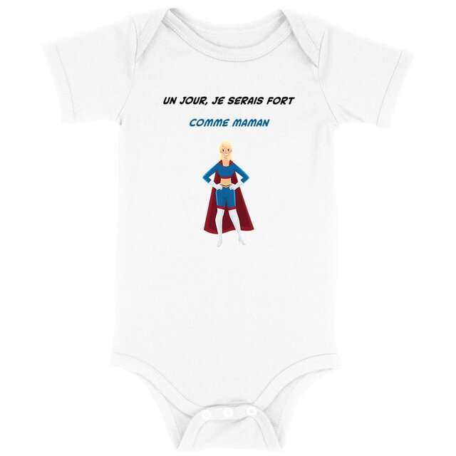 Image back Body fort comme maman