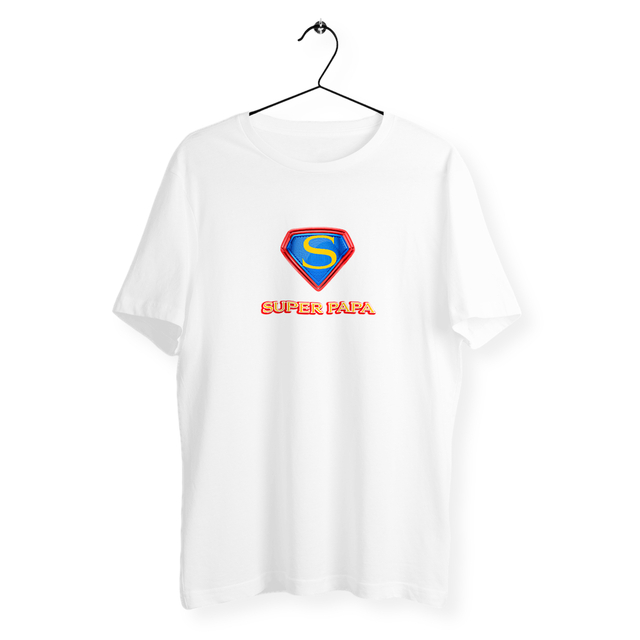 Image back T-shirt homme super papa