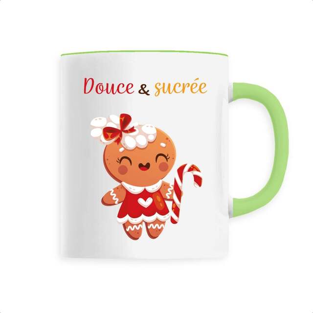 Image front Mug céramique douce et sucrée