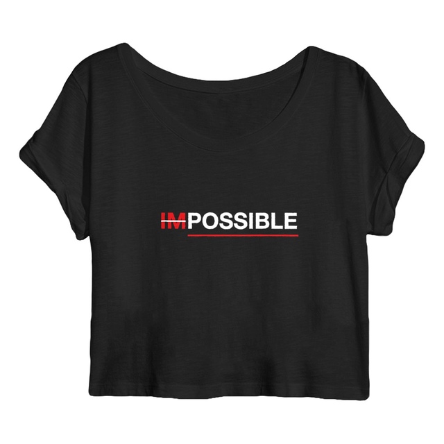 Image back Crop top "possible"