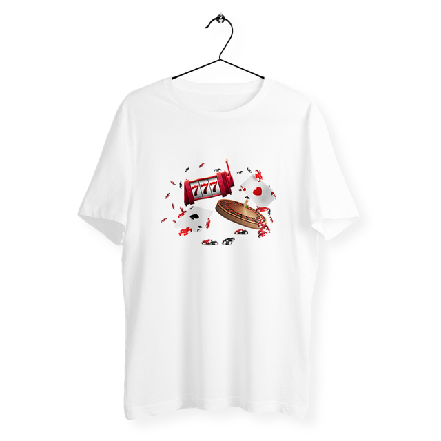 Image back T-shirt homme casino