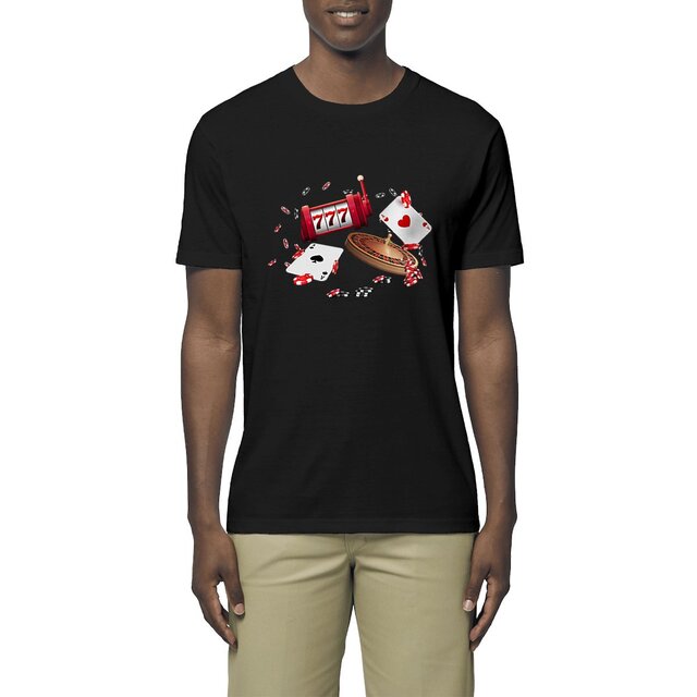 Image front T-shirt homme casino