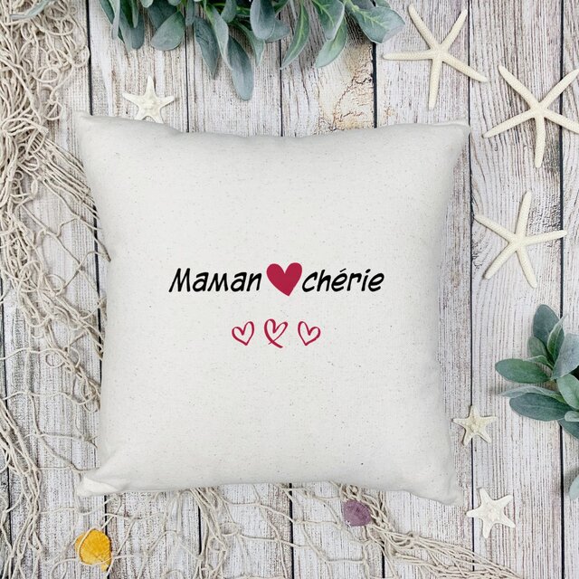 Image front Coussin maman chérie