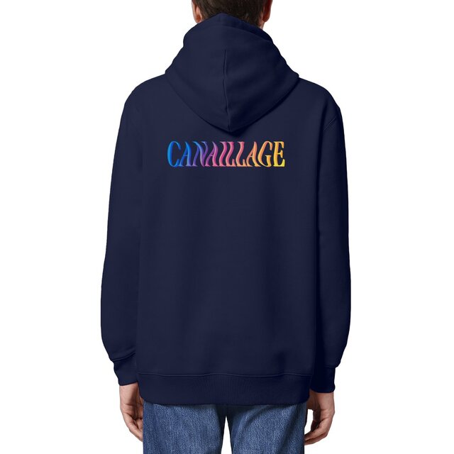 Image front Sweat unisexe canaillage color