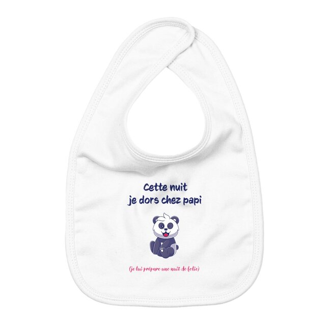 Image back Bavoir dors chez papi