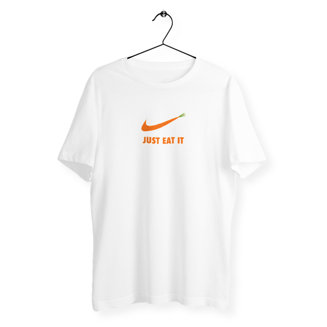 Image back T-shirt homme just eat it