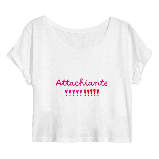 Image back Crop top attachiante