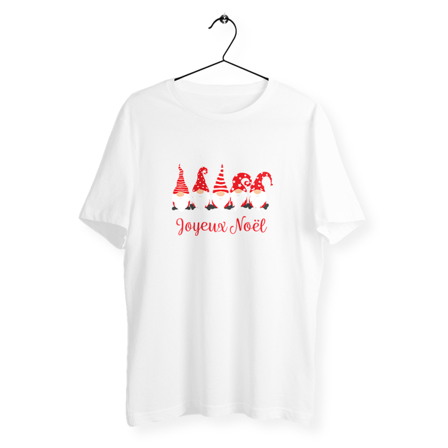 Image back T-shirt homme Joyeux Noël