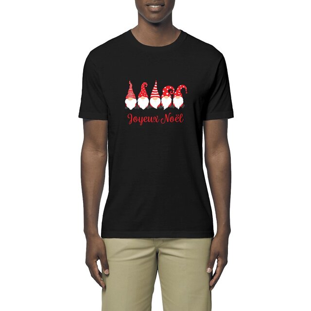 Image front T-shirt homme Joyeux Noël