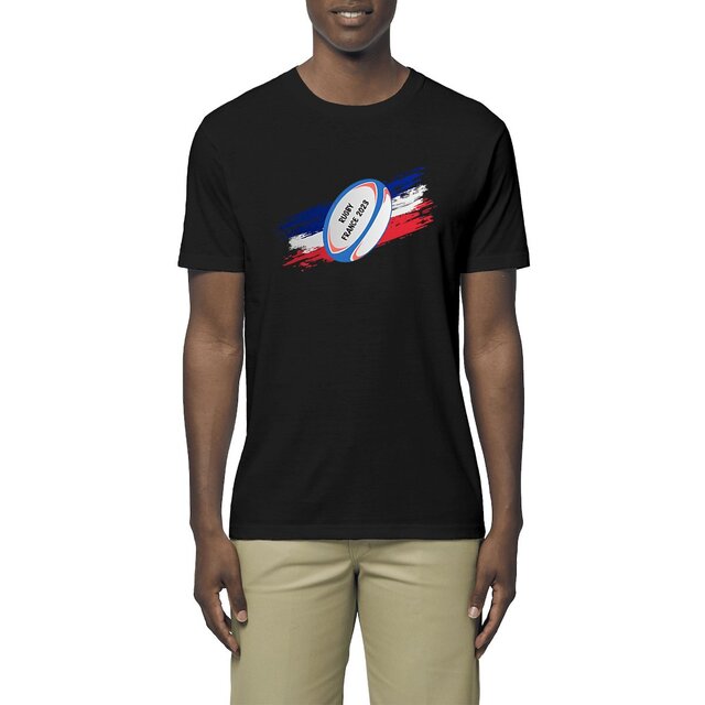 Image front T-shirt homme rugby 2023