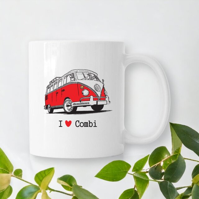 Image front Mug céramique I love combi