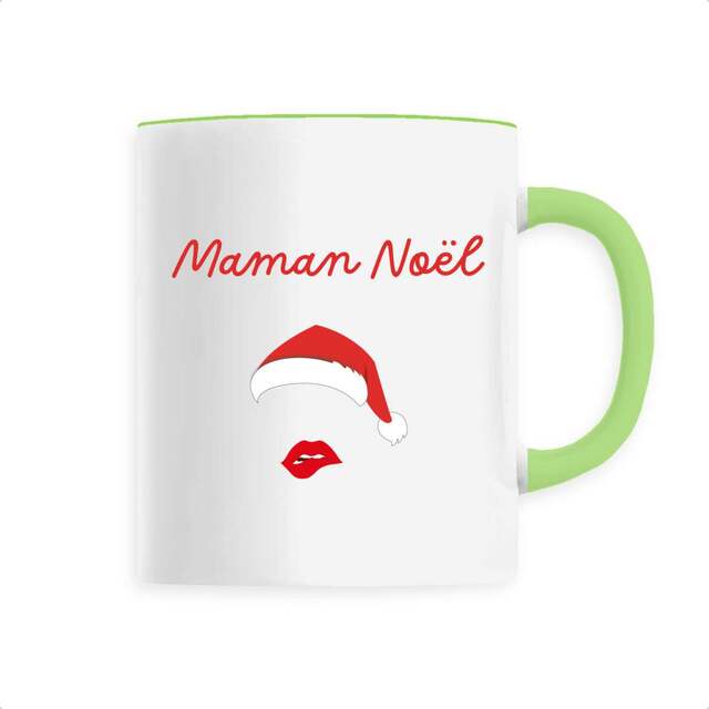 Image front Mug céramique maman Noël